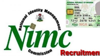 NIMC Recruitment 2021: Application Form Portal, Requirements and Guide