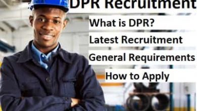 DPR Recruitment 2021: Application Form Portal, Requirements and Guide