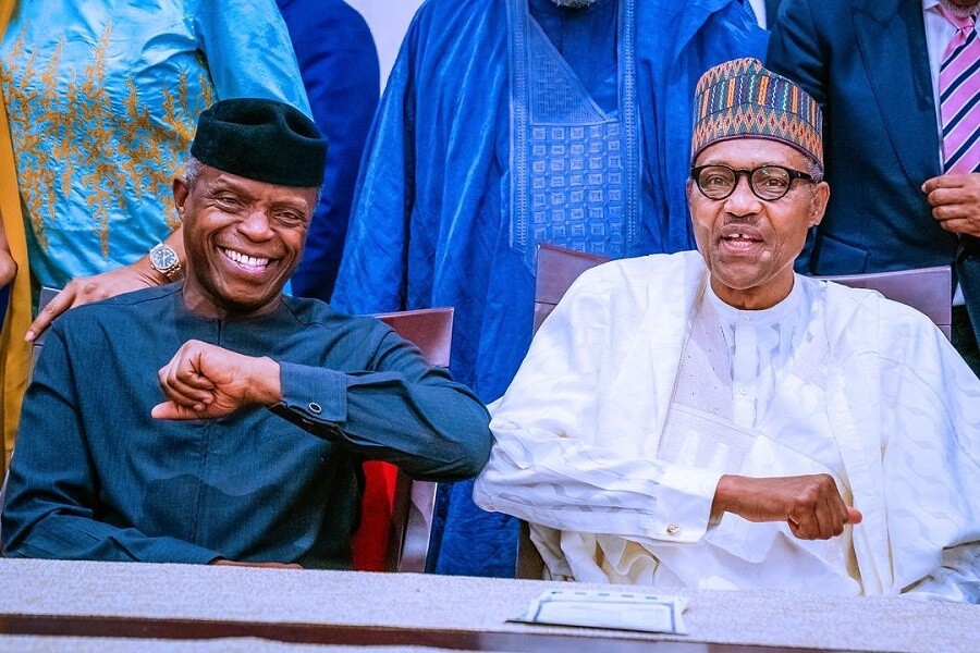 My Faithful Right-Hand Man: Buhari Felicitates Osinbajo On Birthday