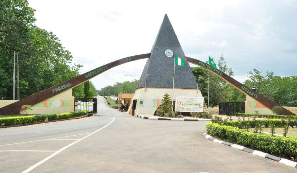 FUNAAB Post Utme Past Questions and Answer PDF