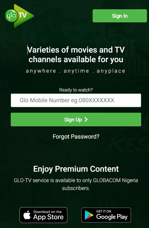 How to Register on myglotv.com Glo TV
