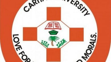 Caritas University Admission Form