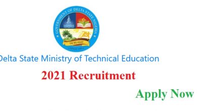 Delta State Ministry of Technical Education Teaching & Non-teaching Recruitment