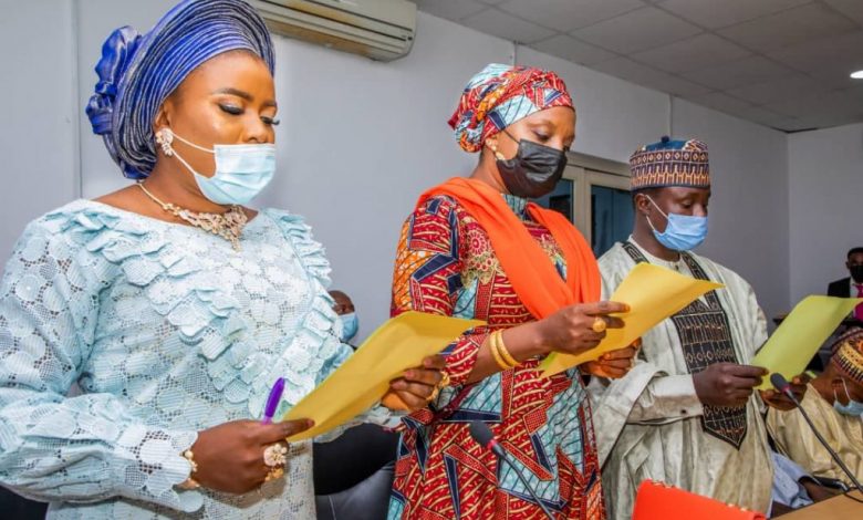 Two new female Commissioners sworn-in by Kwara govt