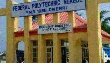 Fed Poly Nekede ND Part-Time Admission Form