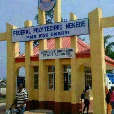  Fed Poly Nekede ND Supplementary Admission Form 
