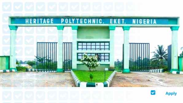 Heritage Polytechnic Admissions Form 