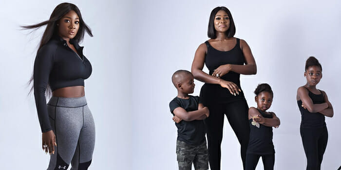 Mercy Johnson’s Daughters Tackle Her in TikTok Video, Say She Talks Too Much