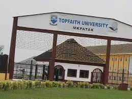 Topfaith University Post-UTME Form: Cut-off Mark, Requirement