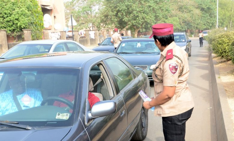 FRSC Cautions Against Placing Kids In Vehicles’ Front Seats