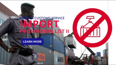 63 Nigeria Import Prohibition List 2021 - list of items banned for import in nigeria