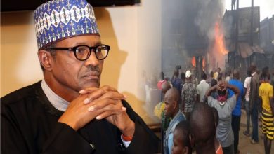 Classroom Fire: Buhari Sympathises With Nigerein President Over Death Of 25 Pupils