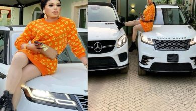 “Go school senior man said No”-Bobrisky ridiculed as he flaunts doctored proof of ownership of his N450 million house [Photos]