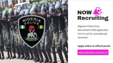  2021 Police Recruitment Commences: How To Apply
