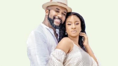 Marry me again: Adesua Etomi reacts as husband, Banky W proposes to her