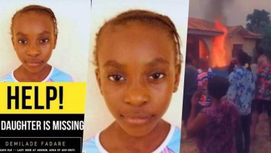 Pastor’s House Set Ablaze As Missing Girl Found Dead