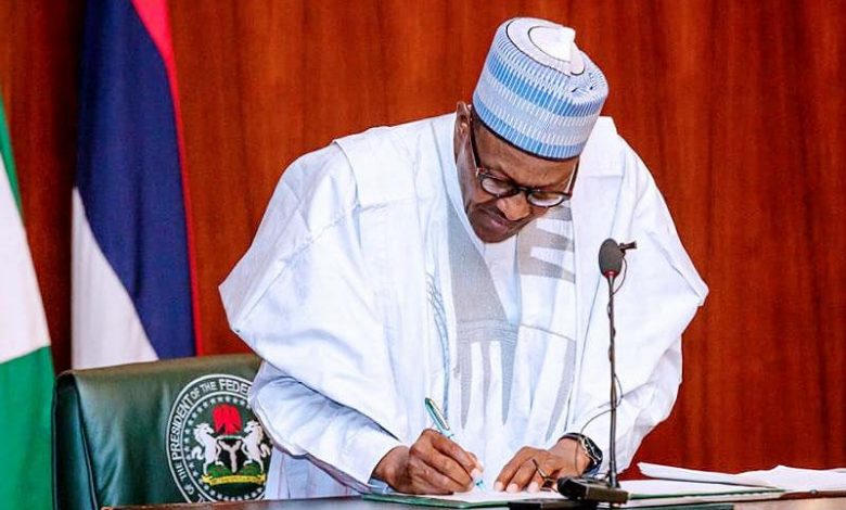  Buhari signs NIHOTOUR Establishment Bill into law