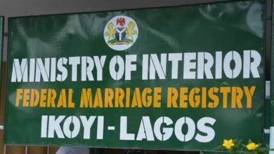 Marriages Conducted In Ikoyi Registry Not Illegal –Nigerian Government