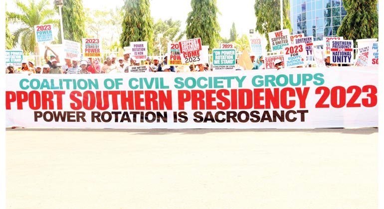 CSOs Close PDP, APC National Secretariats, Said Presidency Rotation Should Zone To South
