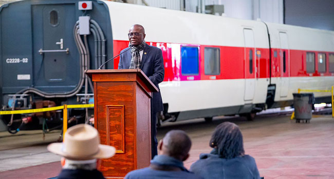 Lagos Governor To Commission Two Speed Trains For Red Line Rail Project