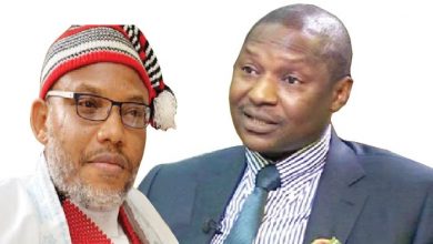 IPOB: Kanu Slams Malami Over Nigerian Government Fresh Terrorism Charges