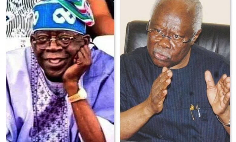 Bode George states condition to work with Tinubu