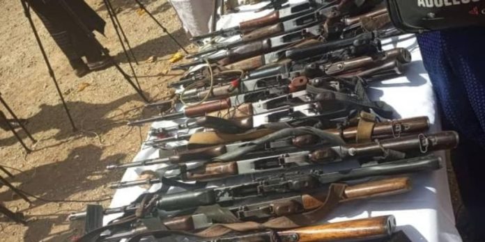 Police Operatives Arrest Over 900 Suspects, Recover 109 Anti-Aircraft Weapons 