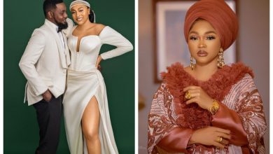 Nigerians Mock Mercy Aigbe As ‘Stray bullet Hits Her As Fan Reacts To Her Comment