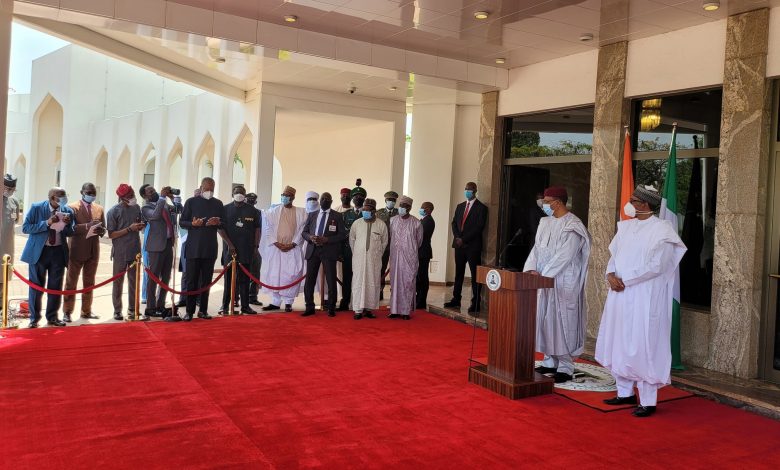 President Buhari Hosts Nigerian Leader, Bazoum, To A State Visit