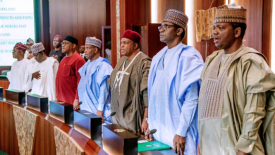 JUST IN: President Meets With APC Governors Over Party Crisis