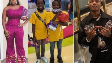 Wizkid’s Son And Mercy Johnson’s Daughter Spotted Together
