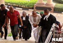 BREAKING: Nnamdi Kanu Arrives Court For Trial 