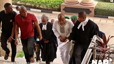 BREAKING: Nnamdi Kanu Arrives Court For Trial 