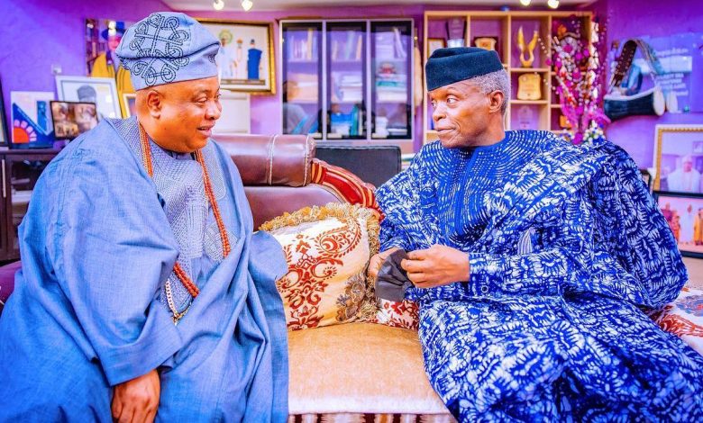 Reason Osinbajo Should Be Next Nigeria’s President – Alake Of Egbaland