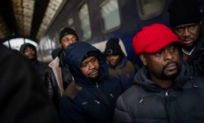 Chaos As Nigerians Running Away From Ukraine Detained In Poland