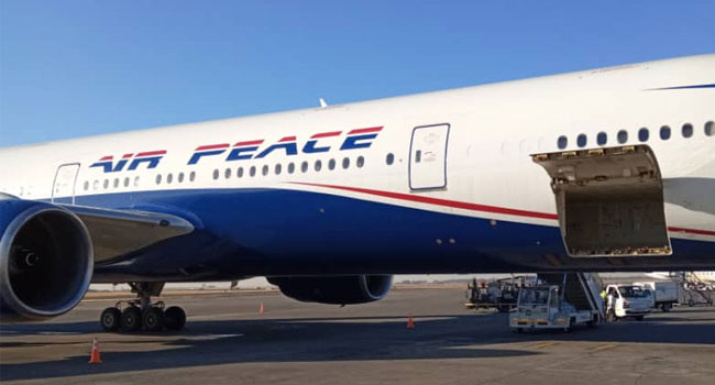 Air Peace Commences Lome Flight Services July 28, Commissions Special Antigua Flights