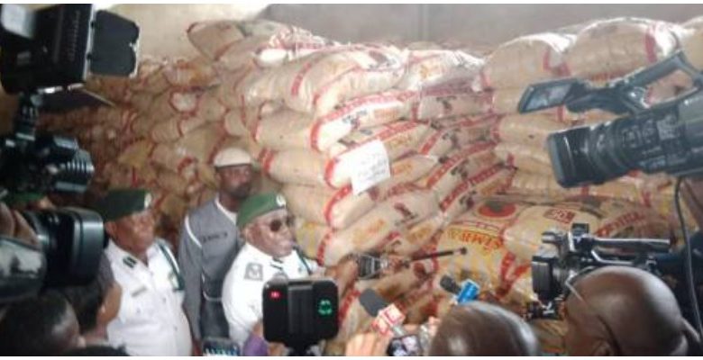 Customs Seizes 1,000 Bags Of Poisonous Foreign Rice 