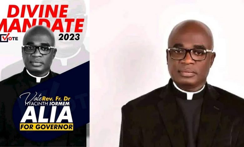 2023 Election: Suspended Catholic Priest Emerges Winner Of Benue APC Governorship Race