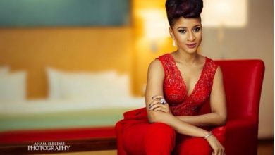 Adesua Etomi Cries Out After Her Son Unfollows Her Friends, Blocks 2 Of Her Followers