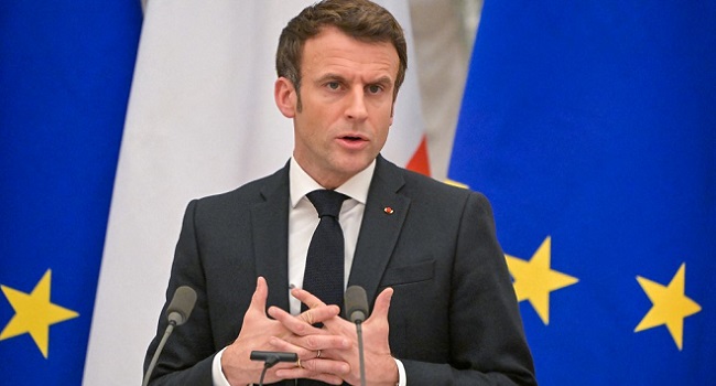 Ukraine Must ‘Resist And Win’- France President 
