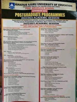 IAUE Postgraduate Admission Form