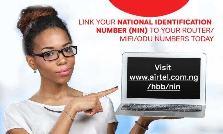 Airtel NIN Registration Portal Registration Step-By-Step - airtel.com.ng/nin