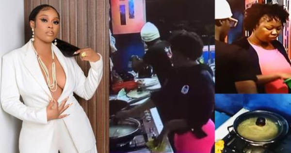 Fans mock BBNaija housemate, Rachel for cooking rice with sugar