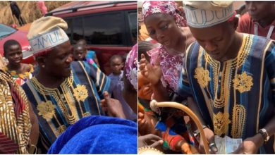 Controversial singer Portable bags Chieftaincy title