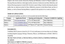 Jigawa College of Nursing Basic Nursing / Midwifery Admission Form