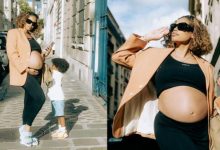 Wizkid’s babymama, Jada Pollock Flaunts her baby bump [Photos]