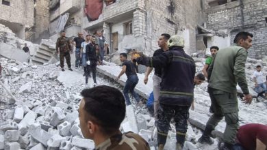 Building collapse in Syria’s Aleppo, kills at least 11
