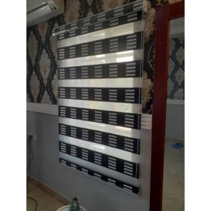 Day And Night Window Blind - Black And White