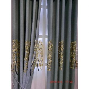 Gold Tree Curtain
