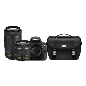 Nikon D3400 Camera & 70-300mm Lens & Bag